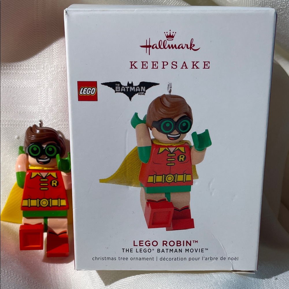 Hallmark LEGO Robin Superhero Costume Ornament